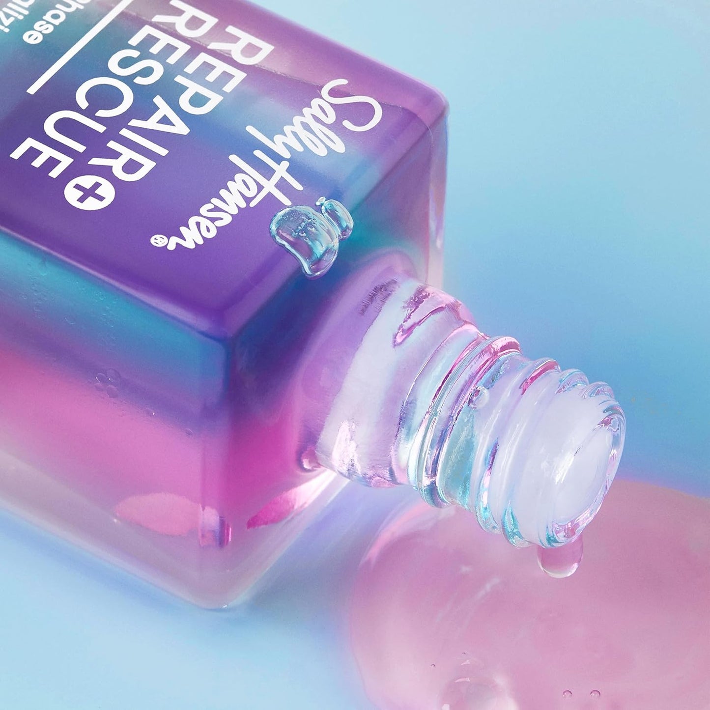 Sally Hansen® Repair + Rescue, Bi-Phase Revitalizing Serum, Hydrates Nails, Moisturizing, Contains Gylcerin