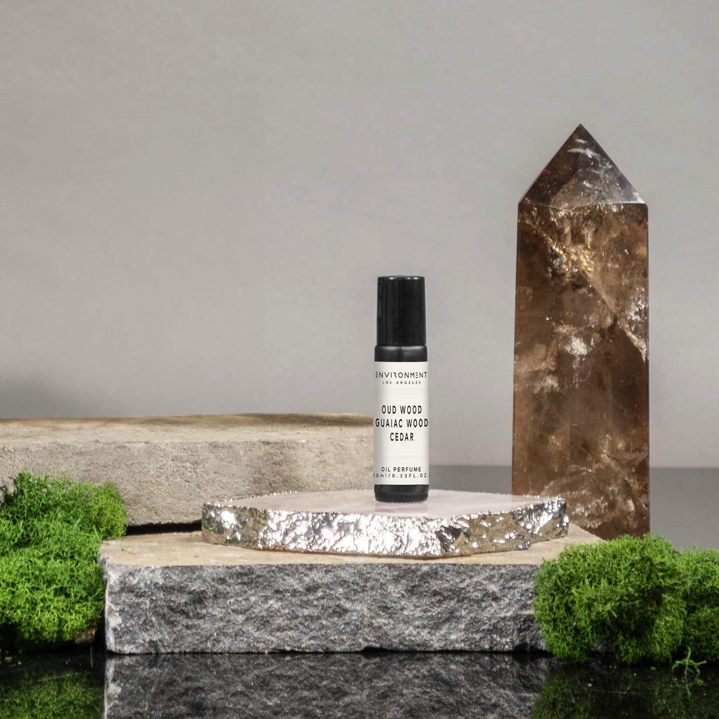 ENVIRONMENT Inspired by Designer TF Oud Wood 10ml Roll-on Perfume (Oud Wood | Guaiac | Cedar) Body Oil Fragrance, Roll On Oil, Body Fragrance for Women & Men, Luxury Scents, Vegan & Cruelty-Free