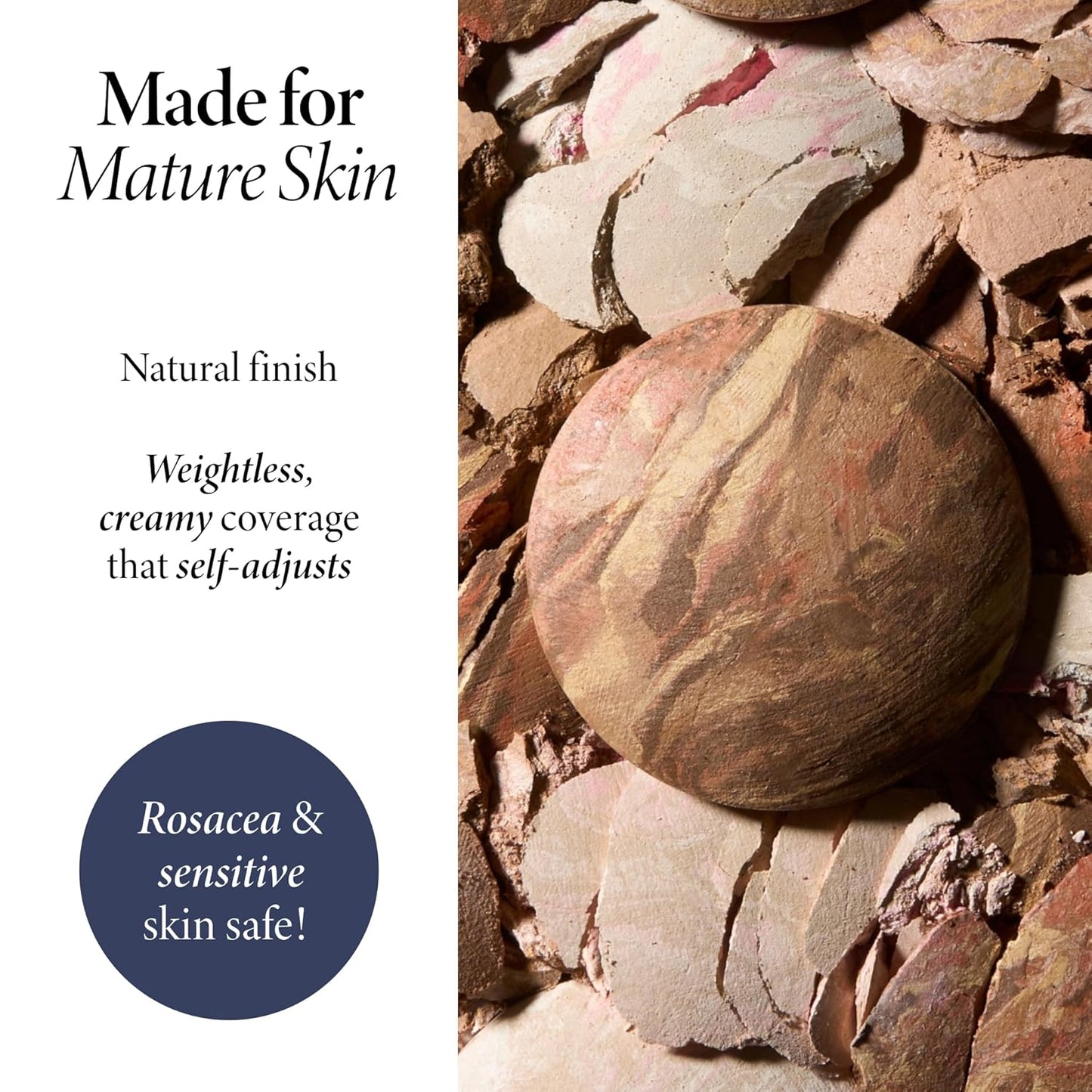 LAURA GELLER NEW YORK Award-Winning Baked Balance-n-Brighten Color Correcting Powder Foundation - Porcelain - Buildable Light to Medium Coverage - Demi-Matte Natural Finish