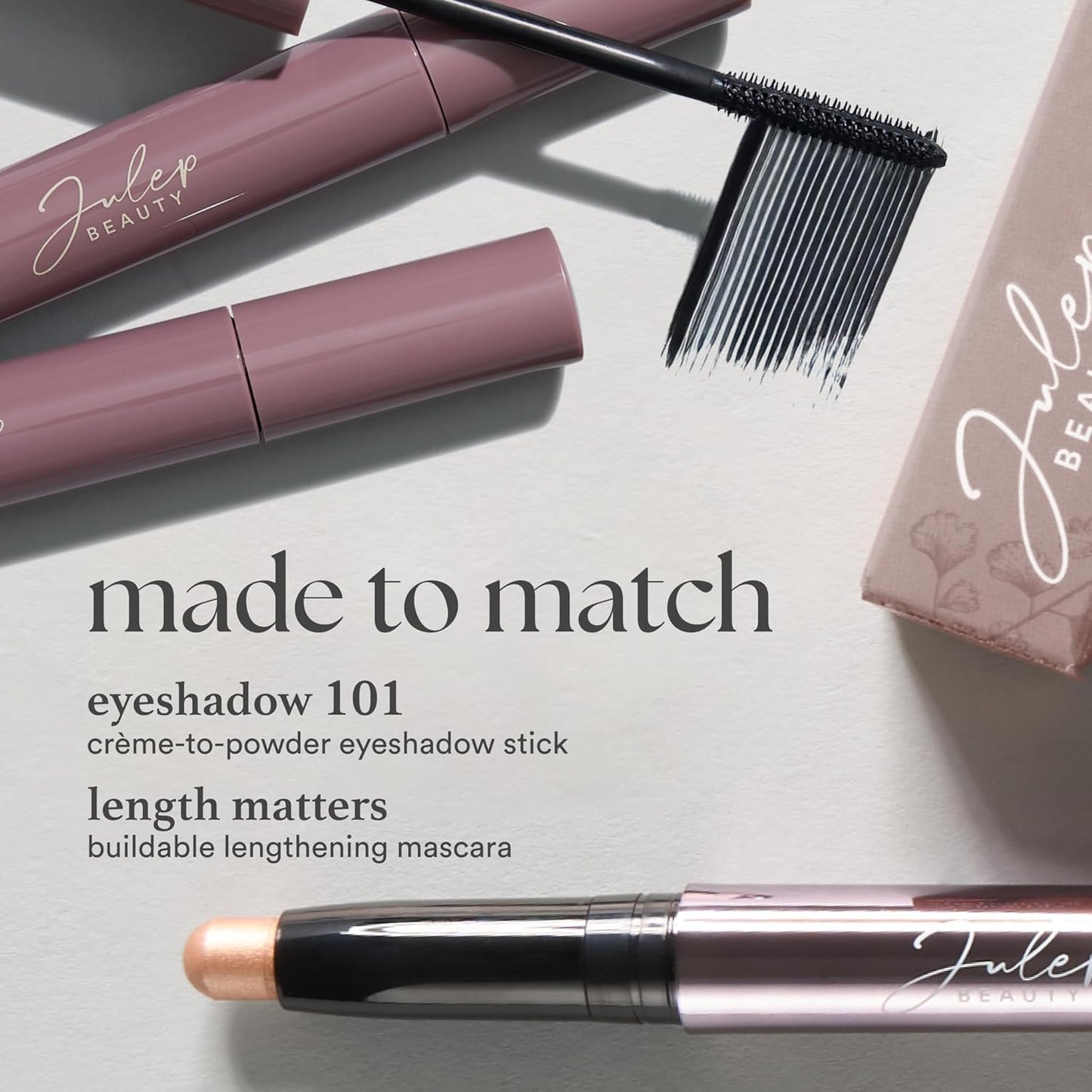 Julep Eyeshadow 101 Cream-to-Powder Waterproof Shadow Stick – Marmalade Shimmer – Long-Lasting, Crease-Proof, Orange Apricot Shimmer Cream Eyeshadow with Built-in Smudger