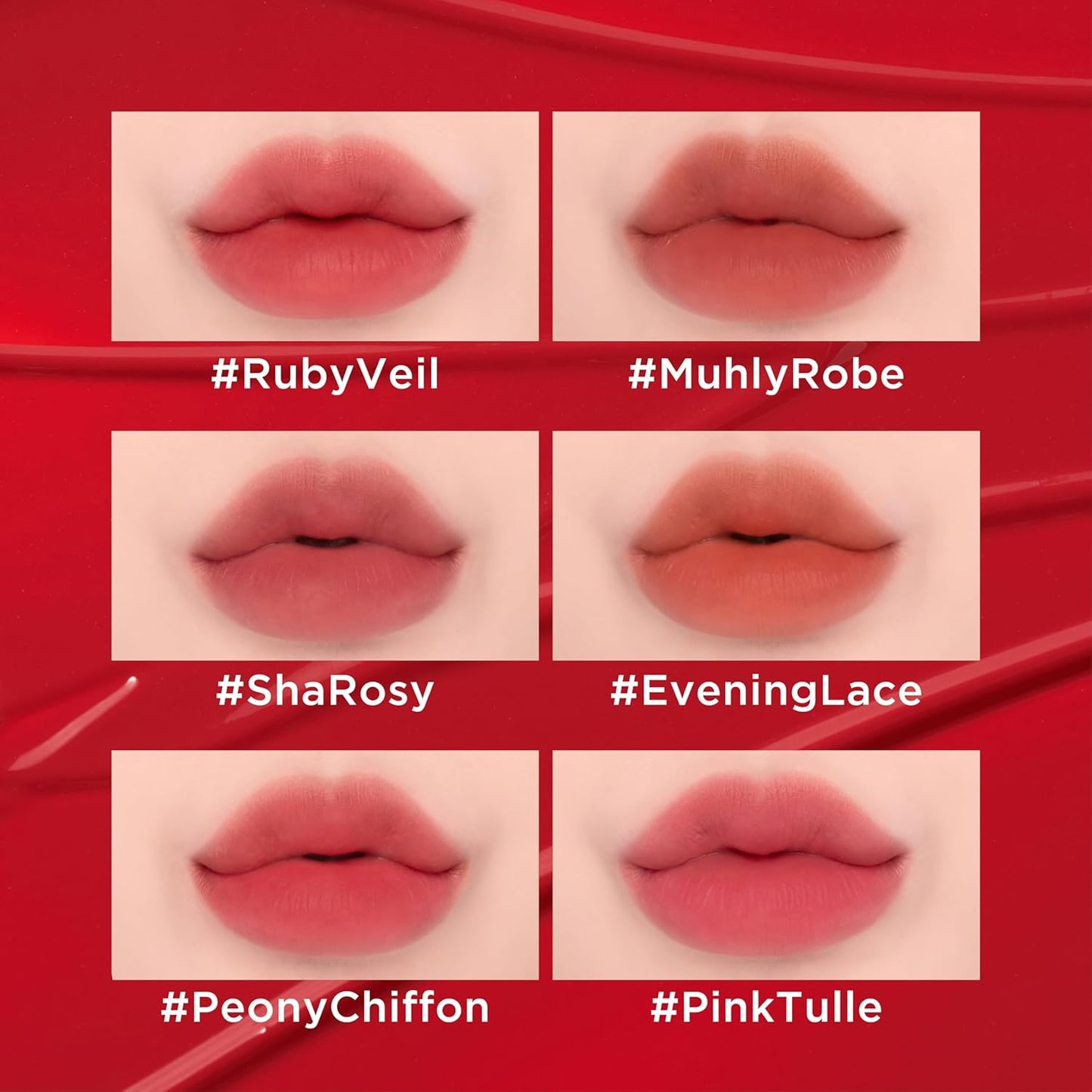 JUNG SAEM MOOL LIP-PRESSION See-Through Tint 0.14 Fl Oz, Soft Blurred Velvet Tint with Lightweight Long lasting Hydration, Seamless Fit Texture, Mood Tone Color, Korean Lip Makeup (PINK TULLE)