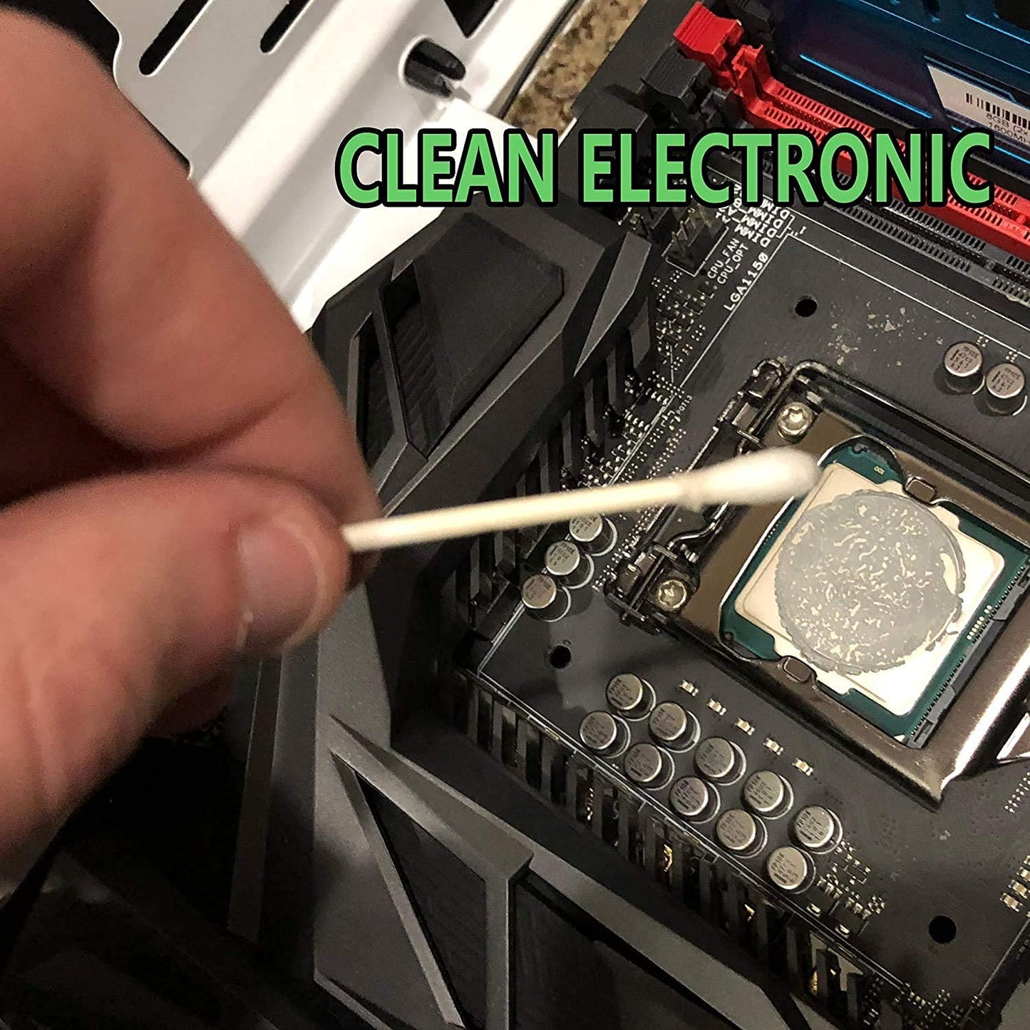 Cotton Swabs with Wooden Sticks/Biodegradable Cotton Buds 2400pcs