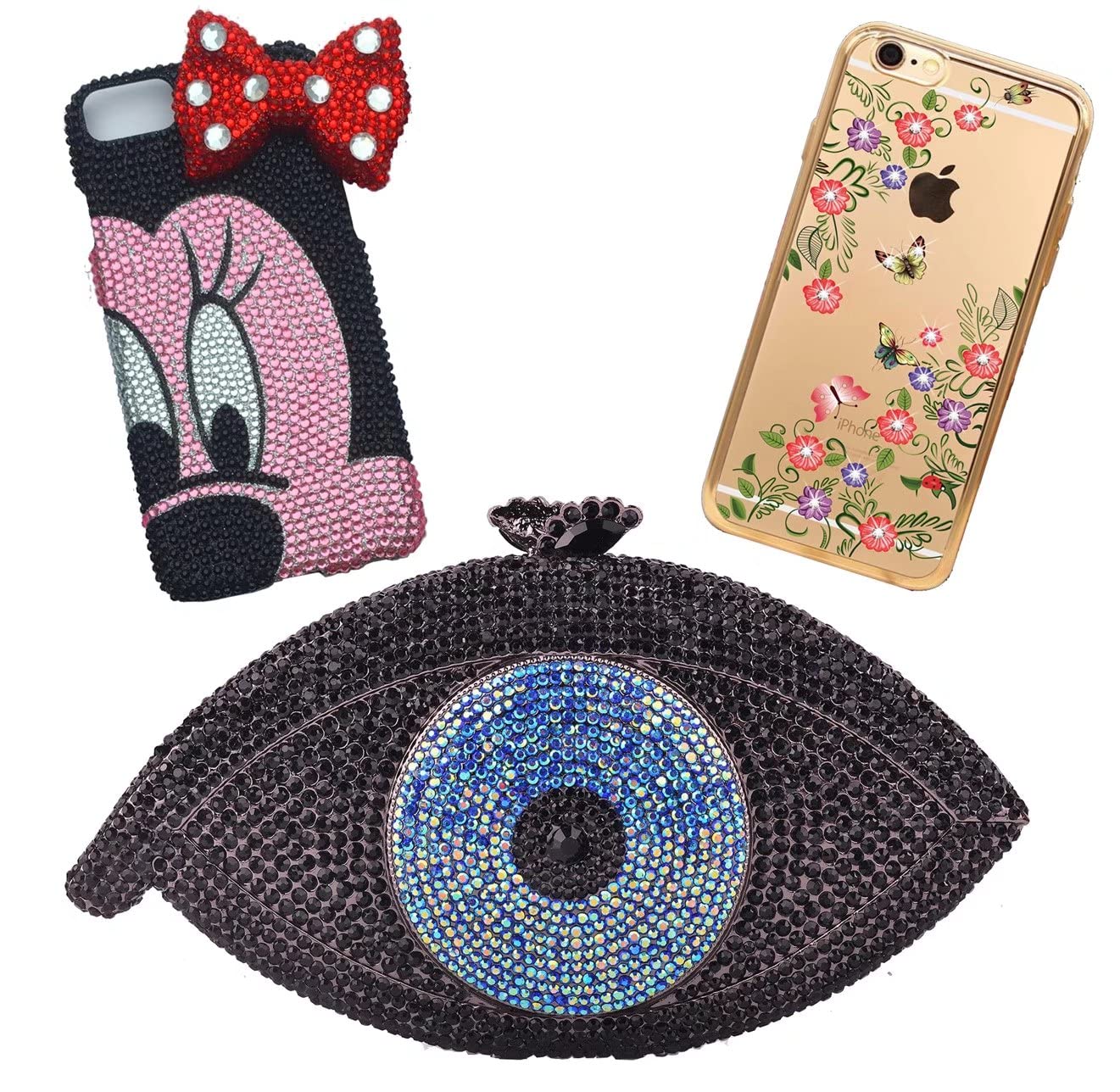 500 Pieces SS30 6mm Flatback Rhinestones Clear Glass Round Gems Crystals for Nail Art DIY Crafts Clothes Shoes Bags （Champagne）
