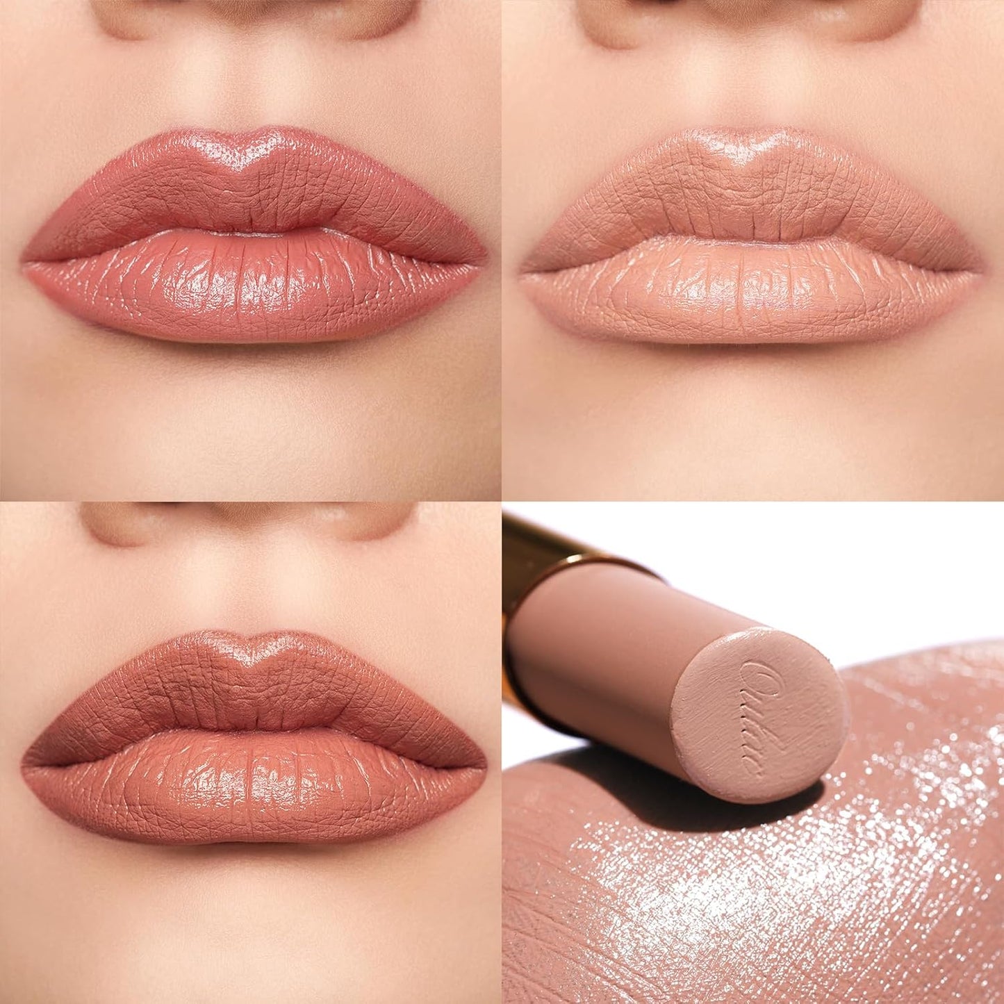Oulac Sensual Glow Color Rich Satin Lipstick Set 3