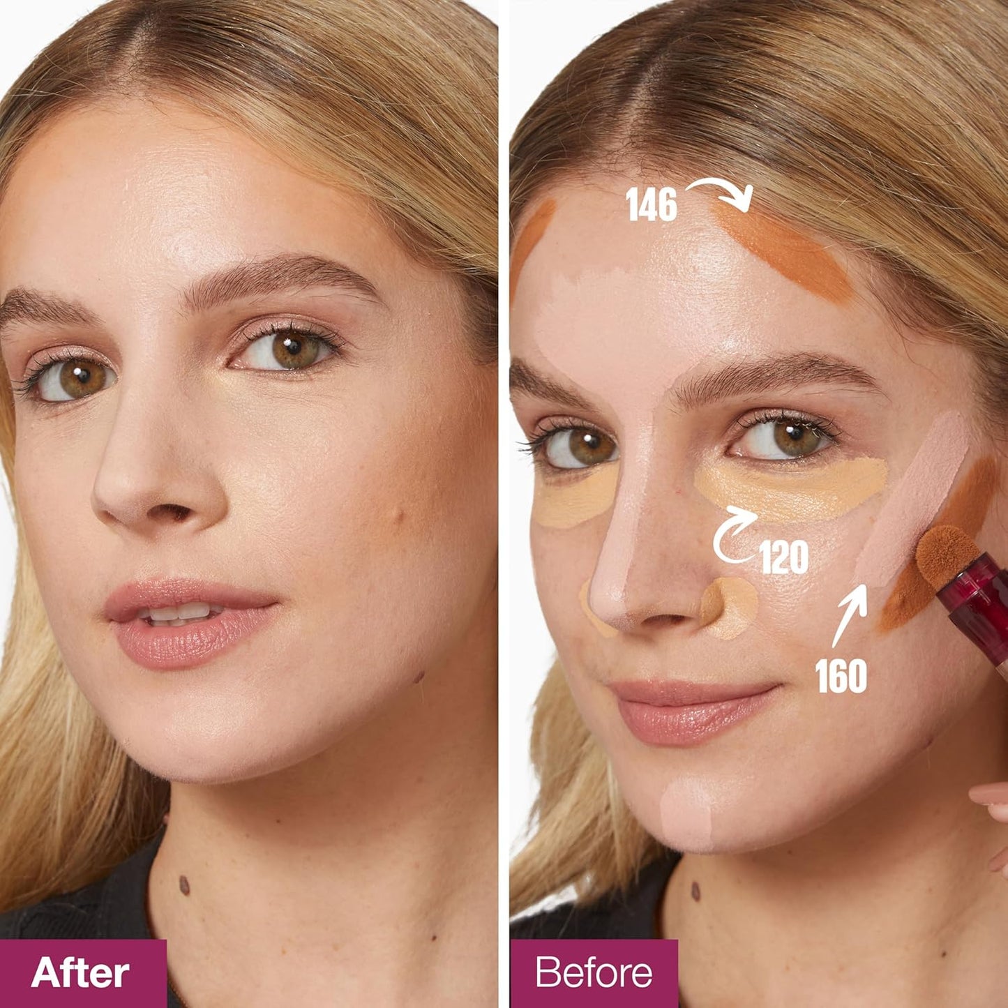 Maybelline Instant Age Rewind Instant Eraser Multi-Use Concealer, Crease-Resistant Coverage, Up to 12HR Moisturizing Wear, 190, 1 Count