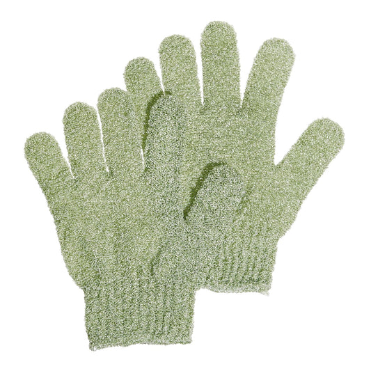 Body Prescriptions Exfoliating Body Scrub – Body Cleanser for Nourished, Ultra-Smooth Skin, Exfoliating Gloves