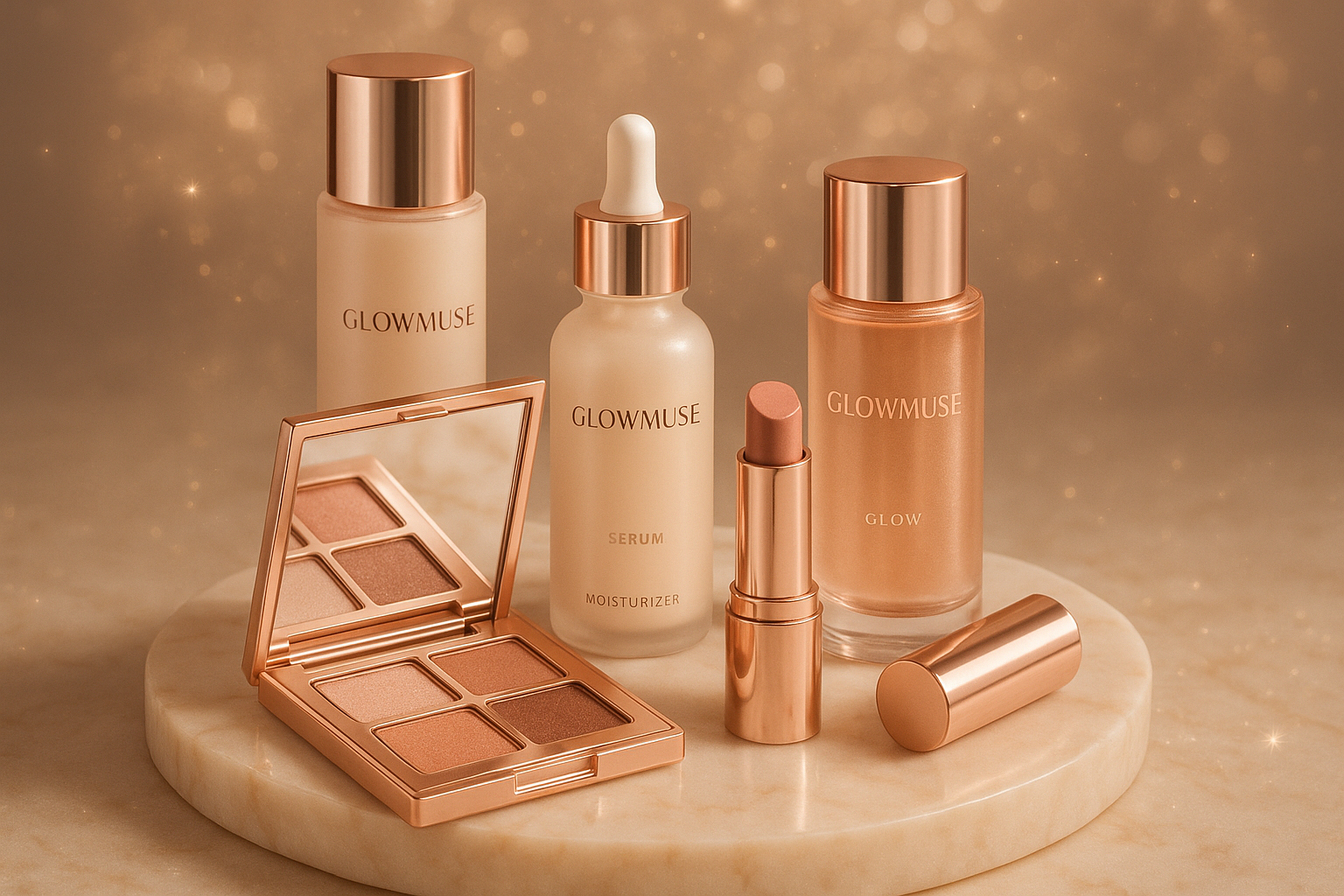 GlowMuse’s Beauty Product Exclusive Collection.